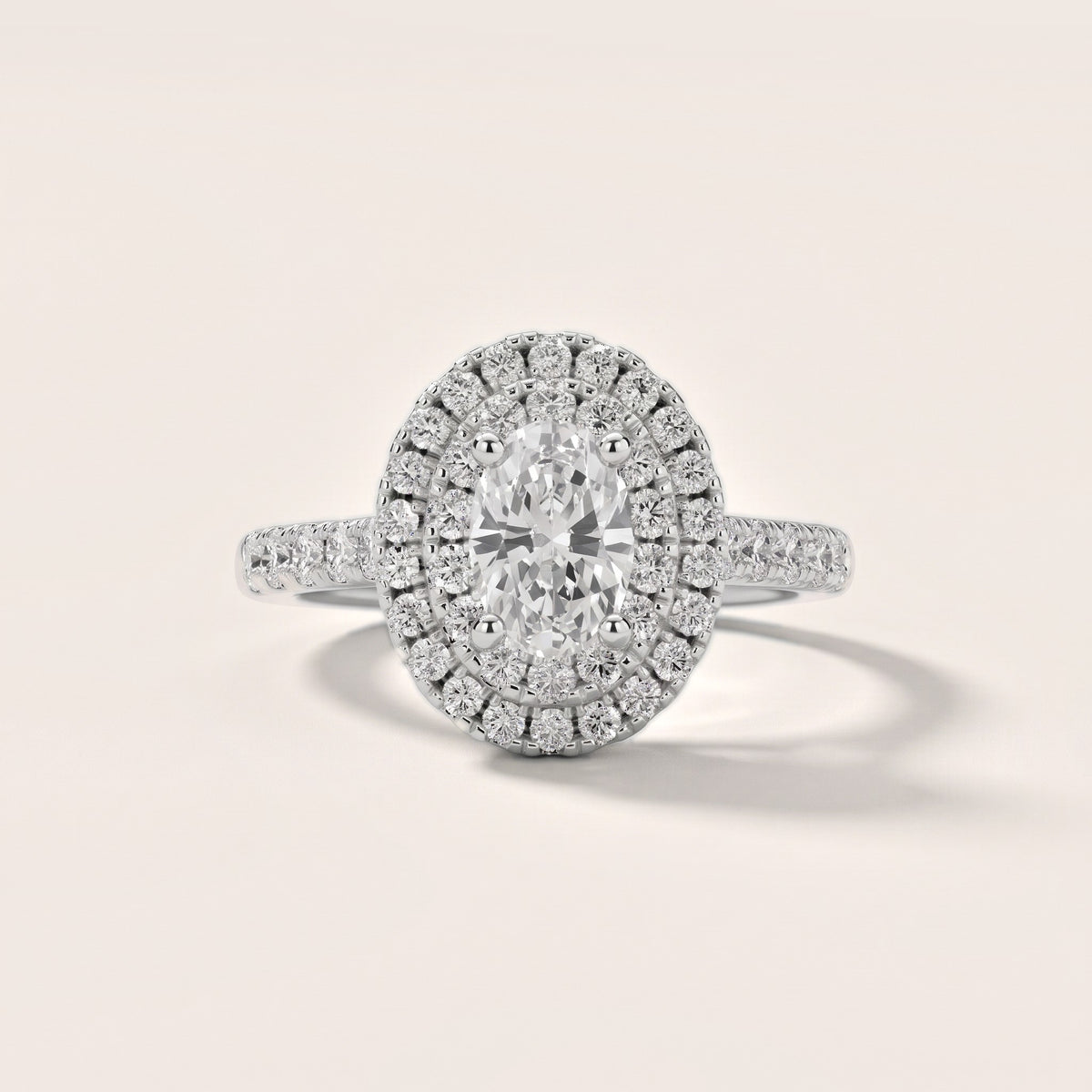 Ashby Double Halo Pavé Oval Diamond Engagement Ring in Platinum - front.jpg