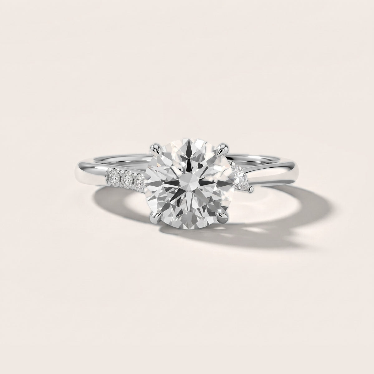 Nicoletta Bypass Pavé Round Diamond Engagement Ring in White Gold - front.jpg
