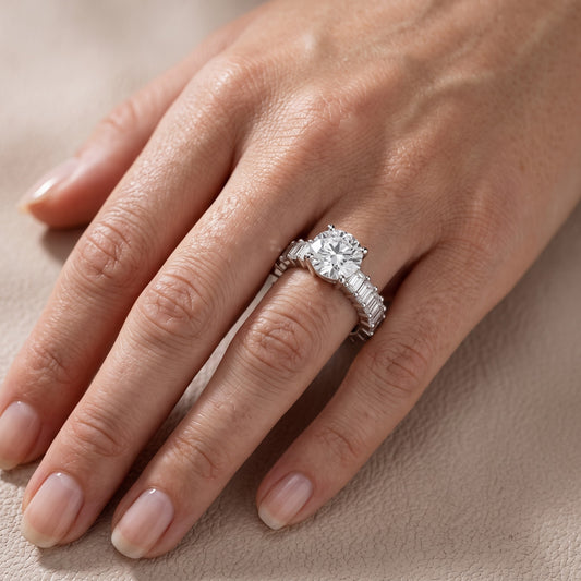 Mallory Shared Prong Round Diamond Engagement Ring in Platinum - lifestyle.jpg