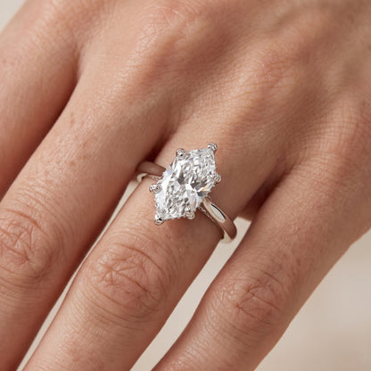 Aubrey Filigree Hidden Halo Dutch Marquise Diamond Engagement Ring in Silver - lifestyle.jpg
