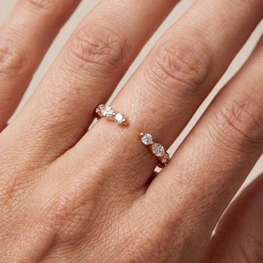 Vanya Shared Prong Round & Marquise Diamond Wedding Band in Rose Gold - lifestyle.jpg