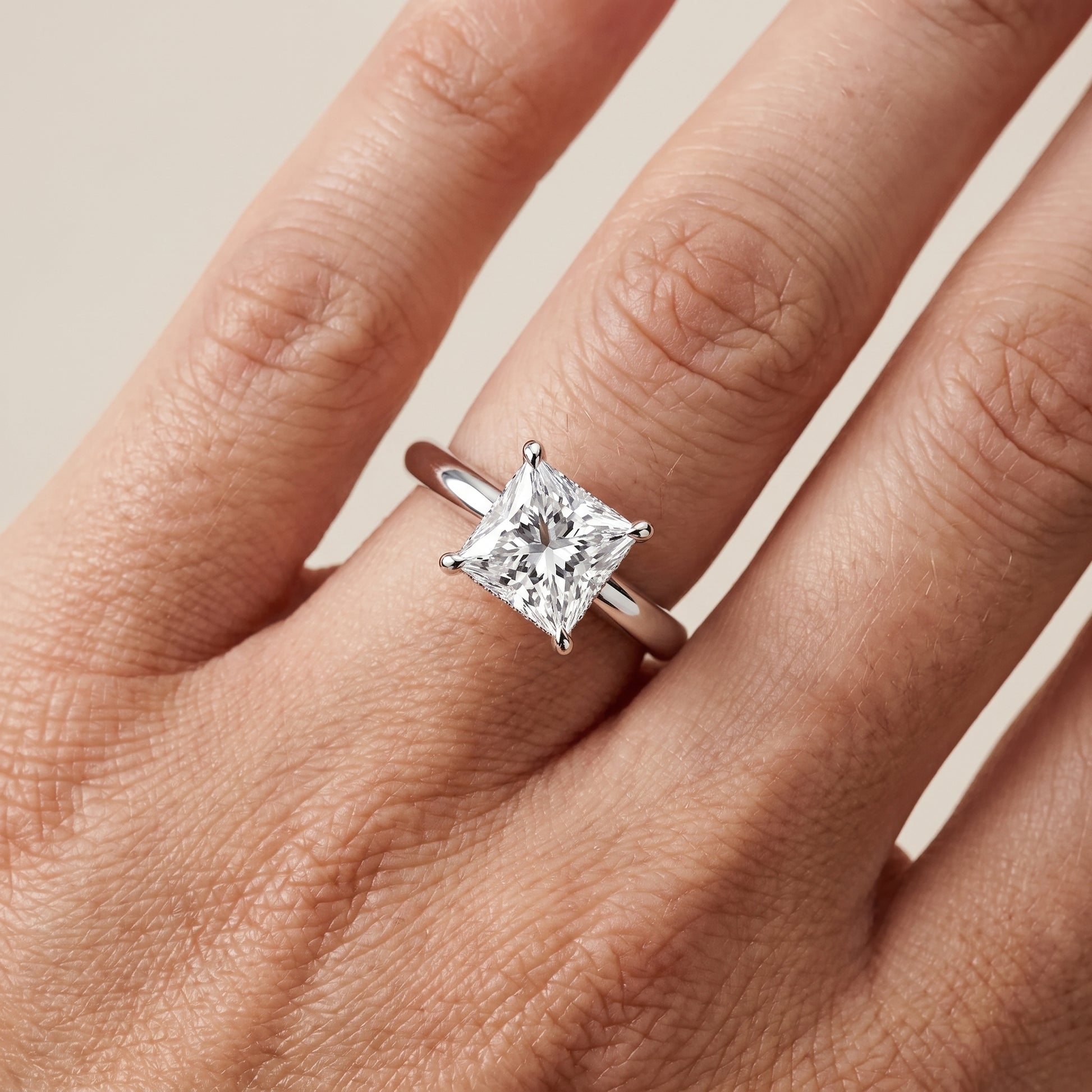 Amaya Hidden Halo Princess Diamond Ring in Platinum - lifestyle.jpg