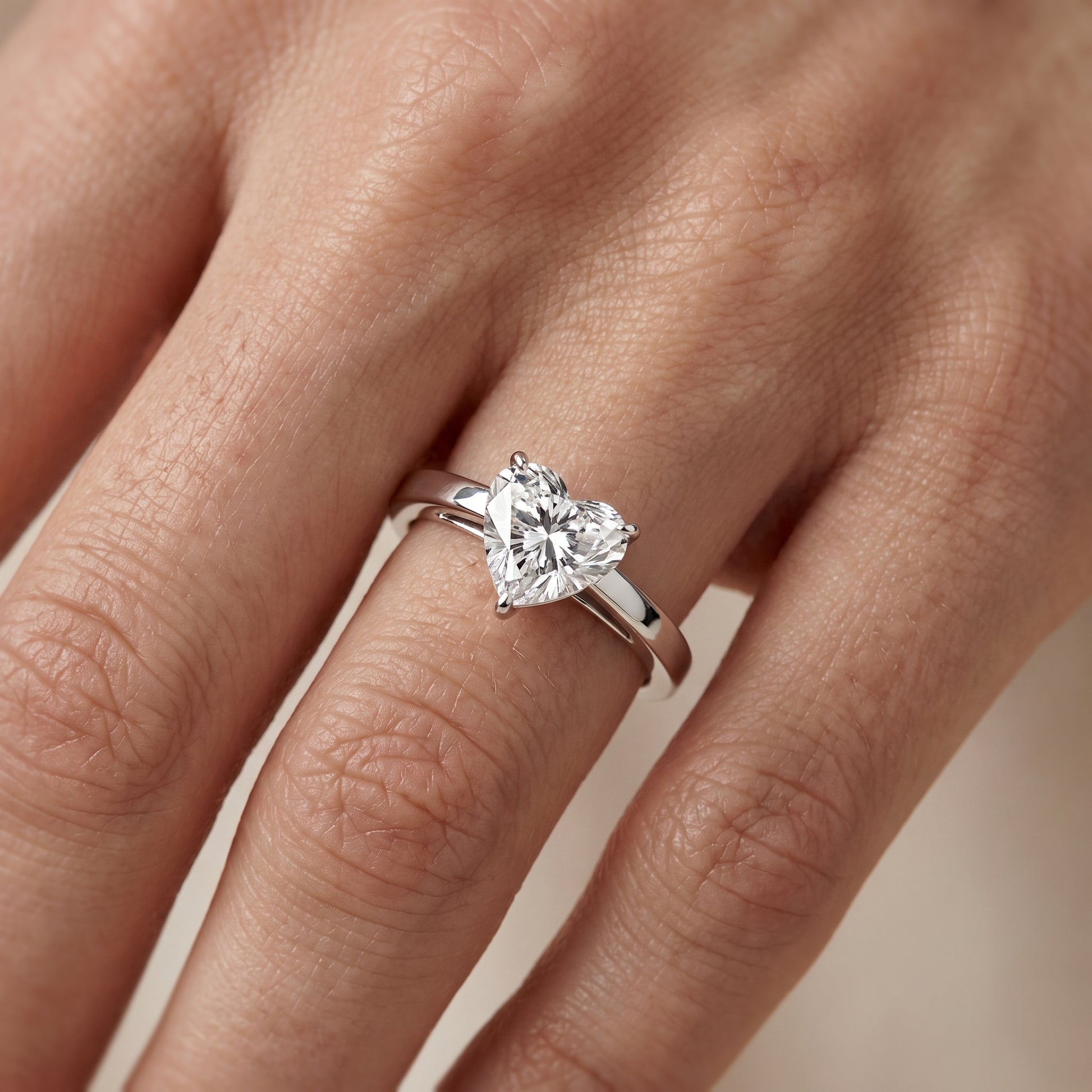 Kaia Solitaire Heart Diamond Ring in White Gold - lifestyle.jpg