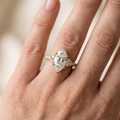 Christa Marquise-Side Pavé Marquise Diamond Engagement Ring in White Gold - lifestyle.jpg
