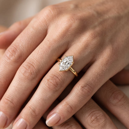 Ashland Basket Solitaire Dutch Marquise Diamond Engagement Ring in Silver - lifestyle.jpg