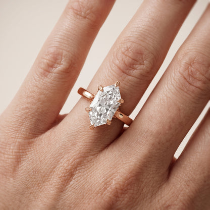 Aubrey Filigree Hidden Halo Dutch Marquise Diamond Engagement Ring in Rose Gold - lifestyle.jpg