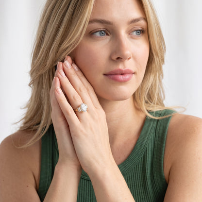 Galena Step-Cut Three-Stone Oval Diamond Engagement Ring in Platinum - model.jpg