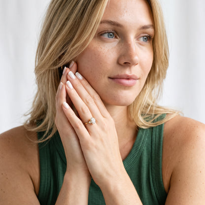 Teodora Floating Three-Stone Oval Diamond Engagement Ring in White Gold - model.jpg