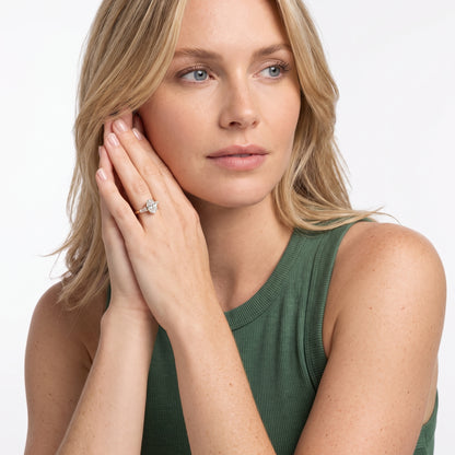 Layla Tapered Baguette Oval Diamond Ring in Yellow Gold - model.jpg