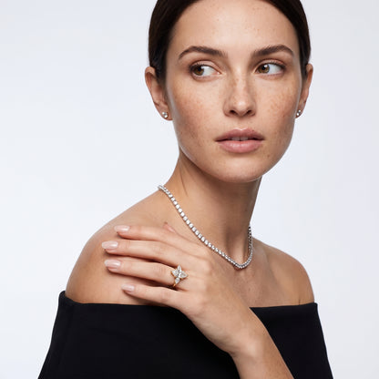 Faye Three-Stone Trellis Marquise Diamond Ring in Yellow Gold - model.jpg