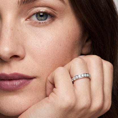 Juniper Classic Pavé Round Diamond Eternity Band in White Gold - model.jpg