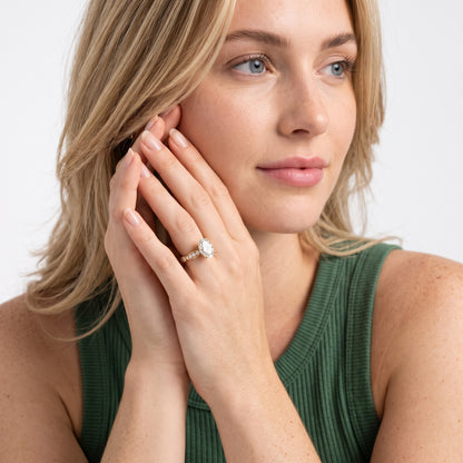 Winter Scalloped Pavé Oval Diamond Engagement Ring in White Gold - model.jpg