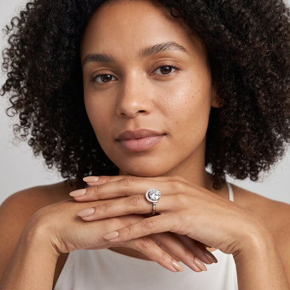 Aurelia Moon Halo Round Diamond Engagement Ring in White Gold - model.jpg