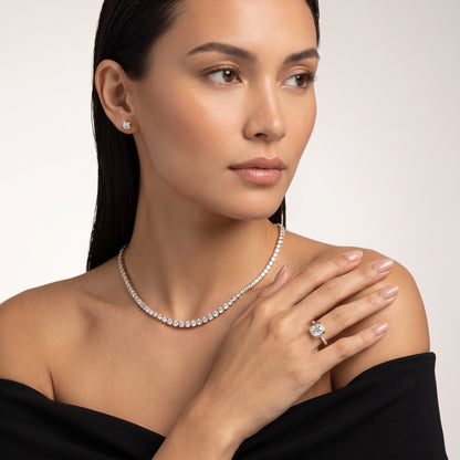 Ayla Bezel Bypass Cushion Diamond Ring in Yellow Gold - model.jpg