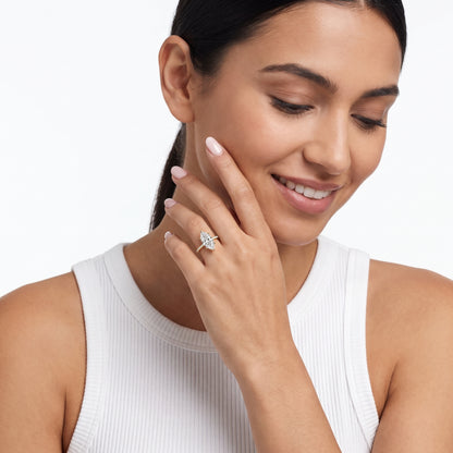 Rosie Solitaire Basket Marquise Diamond Engagement Ring in Yellow Gold - model.jpg