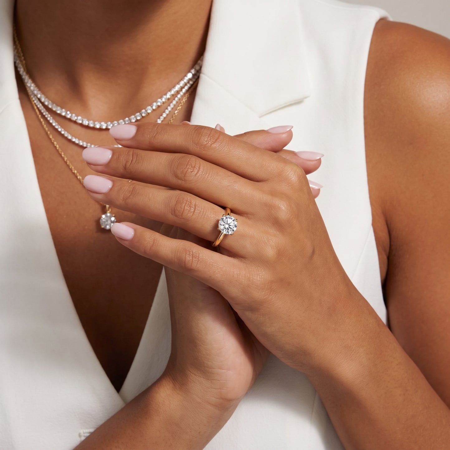 Wren Solitaire Round Diamond Ring in Yellow Gold - model.jpg