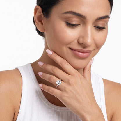 Naia Hidden Halo Radiant Diamond Ring in White Gold - model.jpg