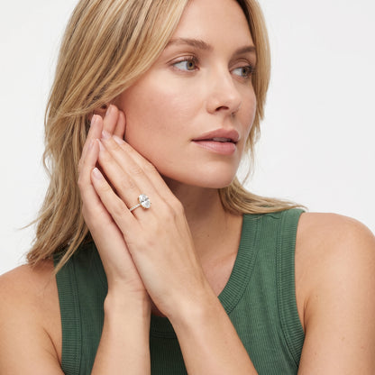 Maya Hidden Halo Pavé Oval Diamond Engagement Ring in Yellow Gold - model.jpg