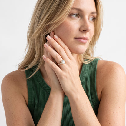 Jocelyn Crown Pavé Cushion Diamond Engagement Ring in Silver - model.jpg