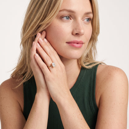 Mena Hidden Halo Radiant Diamond Engagement Ring in Yellow Gold - model.jpg