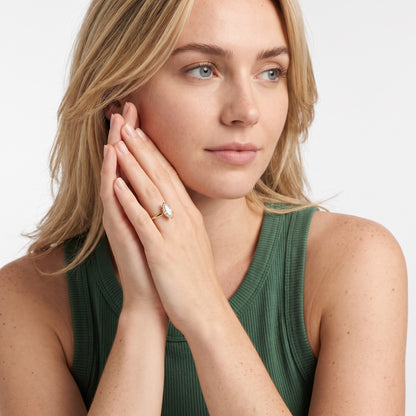 Giulia Solitaire Marquise Diamond Engagement Ring in Yellow Gold - model.jpg