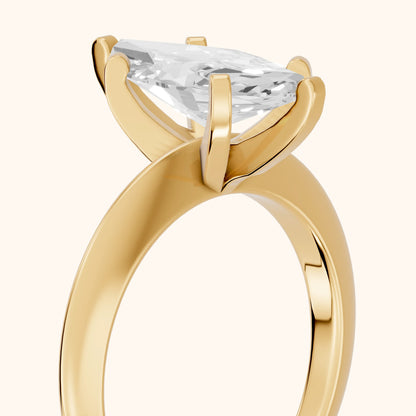 Amira Six-Prong Solitaire Marquise Diamond Engagement Ring in Yellow Gold - slant-view.webp