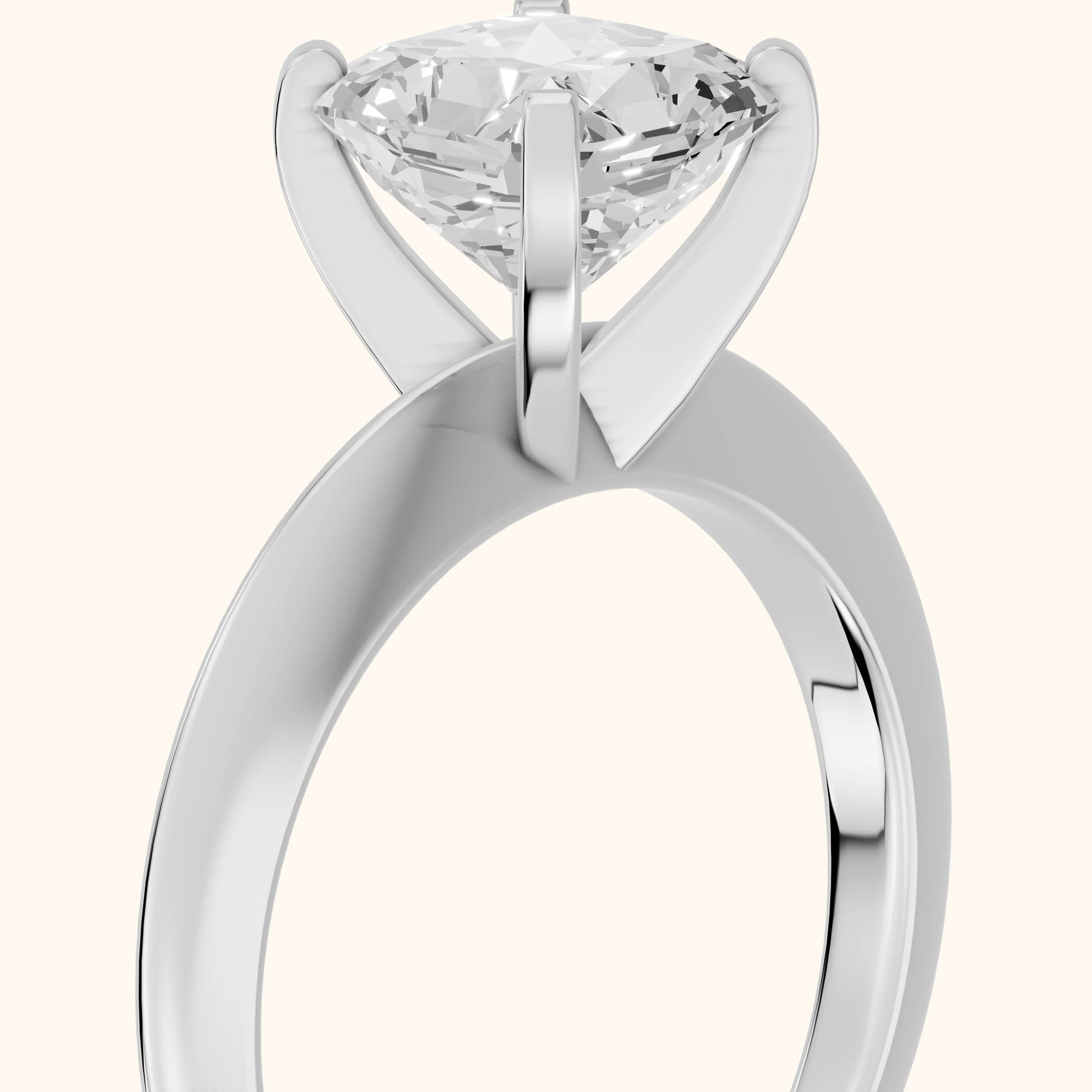 Amira Six-Prong Solitaire Radiant Diamond Engagement Ring in White Gold - slant-view.webp