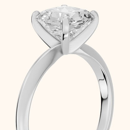 Wren Solitaire Radiant Diamond Ring in White Gold - slant-view.webp