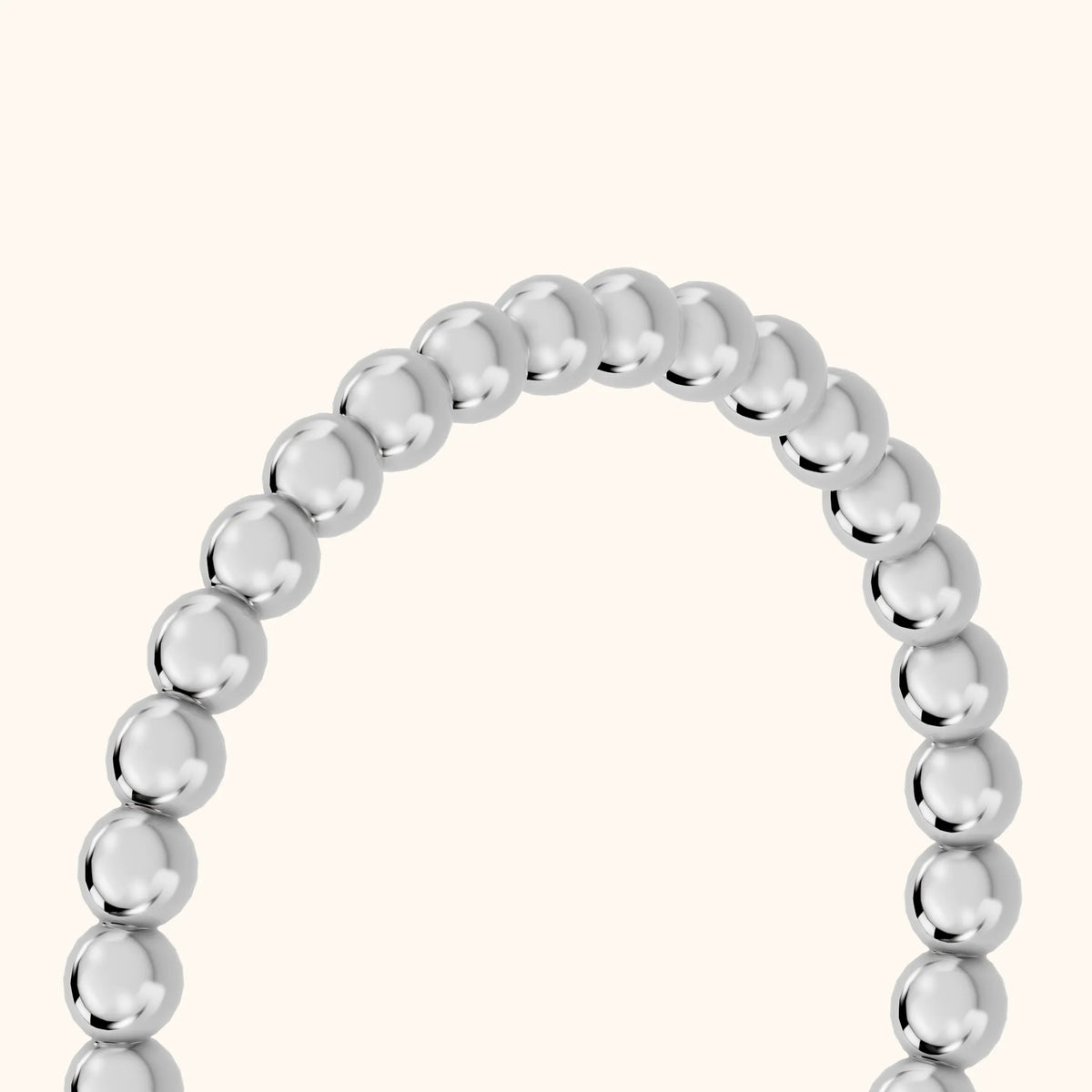 Naya Milgrain Wedding Band in Platinum - slant-view